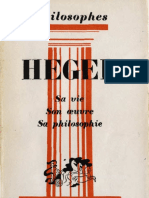 Andre Cresson Et Rene Serreau Hegel Sa Vie Son Oeuvre Sa Philosophie Paris Puf 1949 130425184900 Phpapp02 PDF