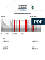 JADWAL KEBERSIHAN lansia agustus