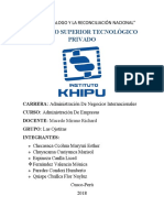 Analisis de Matriz FODA