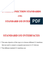 Standard Computer I/O Interfaces