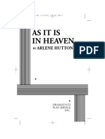 As It Is in Heaven Full Script