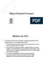 Object Oriented Concepts