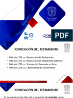 Revocación y Reforma Del Testamento