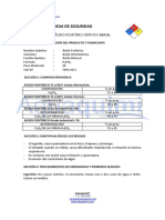 Acido Fosforico 85 Hoja Seguridad PDF