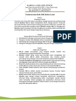 Peraturan Dan Kode Etik Kaboa Land PDF