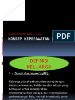 Konsep Keperawatan Keluarga