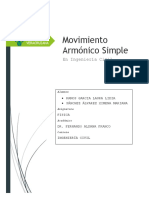 Movimiento Armonico Simple