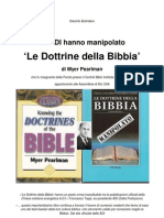 Le ADI hanno manipolato ‘Le Dottrine della Bibbia’ di Myer Pearlman