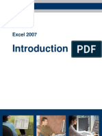 Excel2007 Introduction