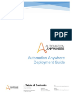 Automation Anywhere - Deployment Best Practices