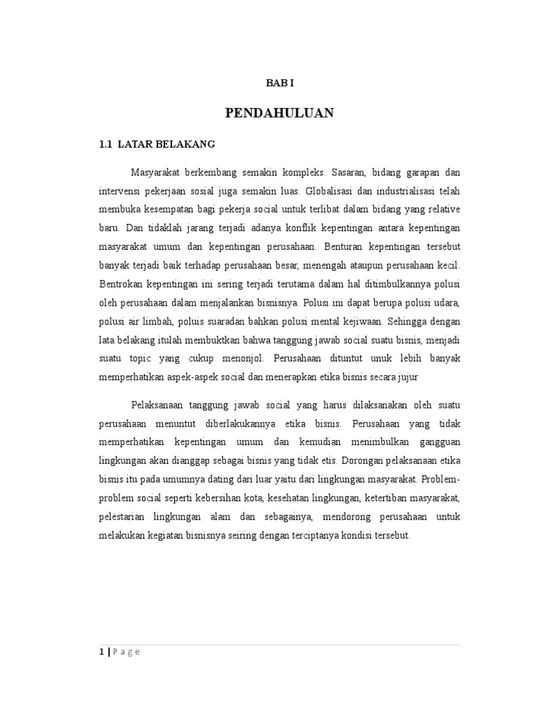 Makalah Tanggung Jawab Sosial Wps Office Doc