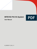 INTEVIO System User Manual - EN - V1.3