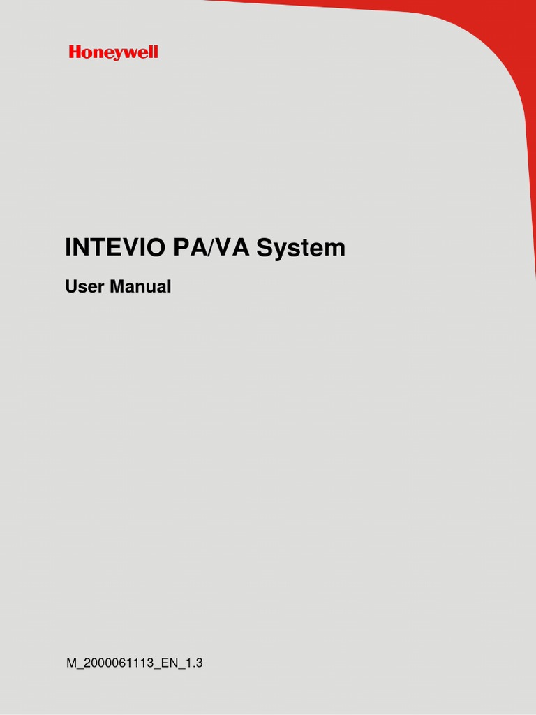 INTEVIO System User Manual - EN - V1.3 | PDF | Amplifier | Power Supply