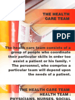 THE HEALTH CARE TEAM MR - Marsel