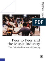 David-Peer To Peer and The Music Industry-The Criminalization of Sharing PDF