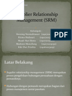 Supplier Relationship Management (SRM)