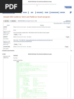 Sample DB2 Multirow Fetch and Multirow Insert Program