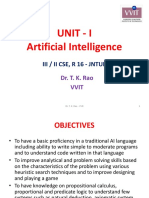 Ai - Unit I Introduction