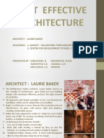 Laurie Baker's Cost Effective Architecture