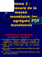 14760426 Theme 3 Les Agregats Monetaires