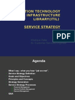 Information Technology Infrastructure Library (Itil) Service Strategy
