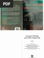 Transport Planning and Traffic Engineering PDF | PDF