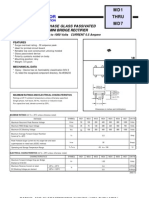 Rectron Semiconductor Mini Bridge Rectifier Technical Specification