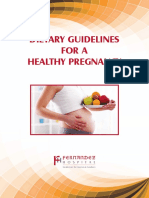 Dietary Guidelines For A Healthy Pregnancy