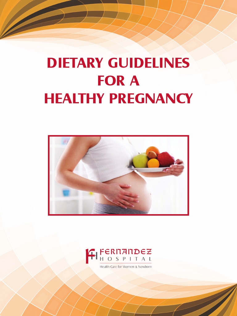 Dietary Guidelines For A Healthy Pregnancy PDF Whole Grain Pregnancy