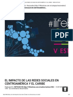 El Impacto de Las Redes Sociales en Centroamérica y El Caribe - 100% Noticias