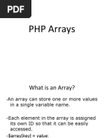 Arrays in PHP