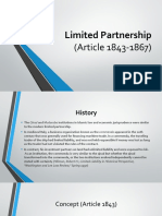 Limited Partnership Discussion