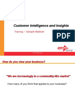 CME 101 Customer Intelligence and Insights Sample Materials Alm