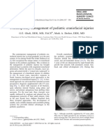 Contemporary Management Pediatric Craniofacial Injuries