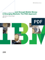 Cash Replacement through Mobile Money in Emerging Markets