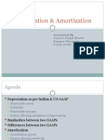 Depreciation & Amortization: Presented by