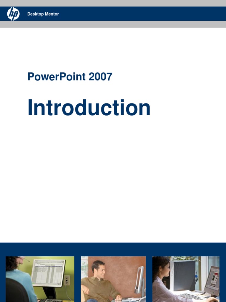 Power Point 2007 Introduction | PDF