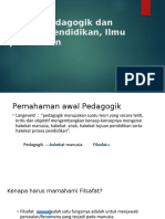 Antara Pedagogik Dan Filsafat Pendidikan