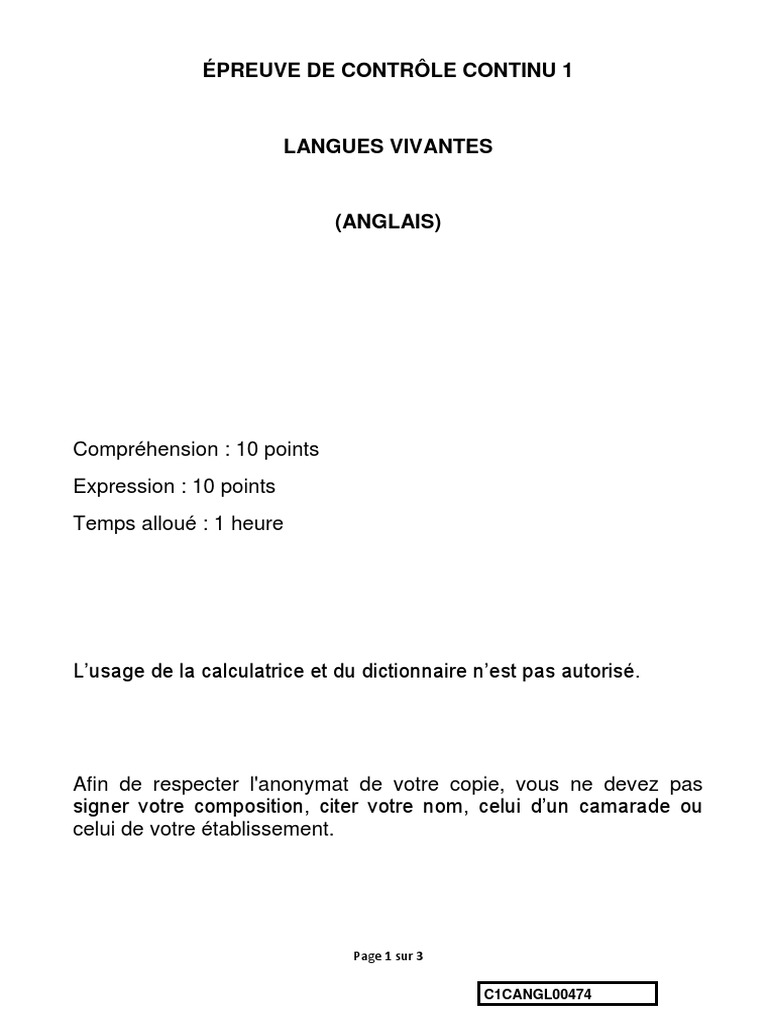 Innovation Scientifique Et Responsabilites Espagnol Exemple Sujet Innovations Scientifiques Responsabilite Anglais | PDF