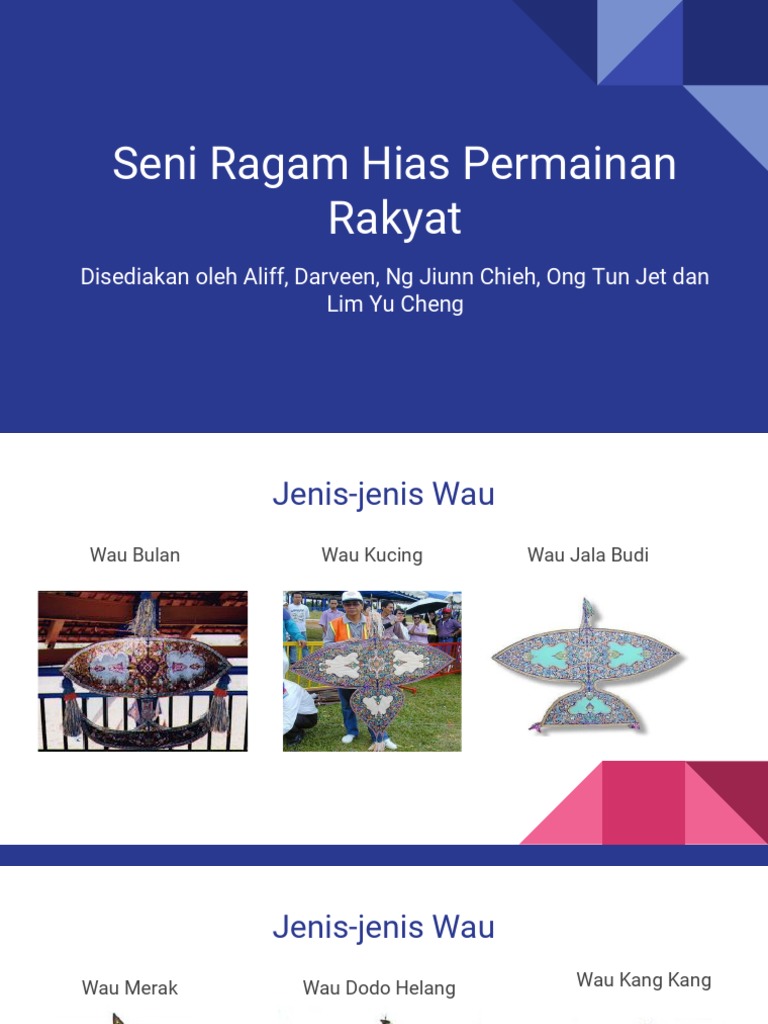 Seni Ragam Hias Permainan Rakyat | PDF