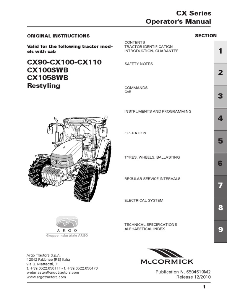 CX - Tier 3 PDF | PDF | Tractor | Trailer (Vehicle)