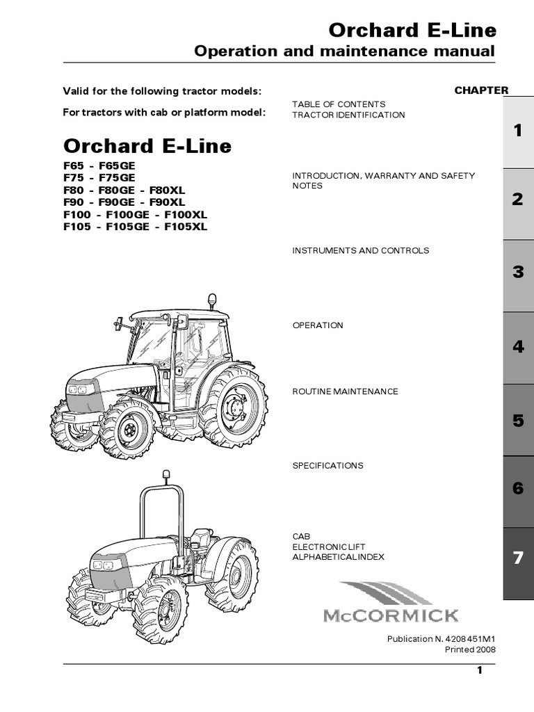 SerieF PDF PDF Tractor Seat Belt