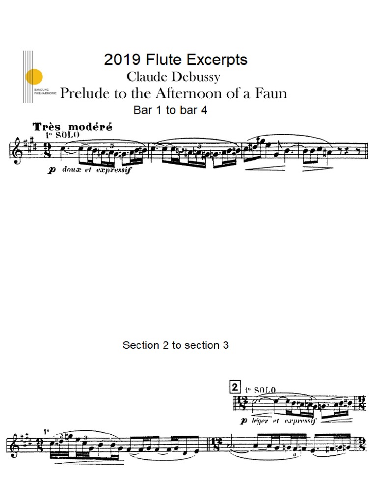 Flute Orchestra Excerpts PDF