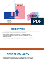 Gender Equality in Human Rights