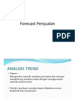 Budgeting Contoh Soal Forecasting Penjualan1