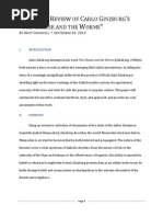 Download A Critical Review of Carlo Ginzburg by Matt Cromwell SN45202063 doc pdf