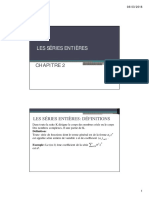 Chap 2 - Séries Entières PDF