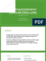 Esophagography