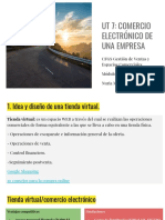UT 7 - Comercio Electrónico de Una Empresa PDF