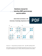 2e - Solutions - Manual NMR PDF